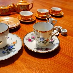 Girls Ceramic Tea Cups and Plates Set GUC